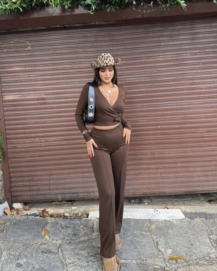 Dvodjelni set Becker - smeđi - Slika 6