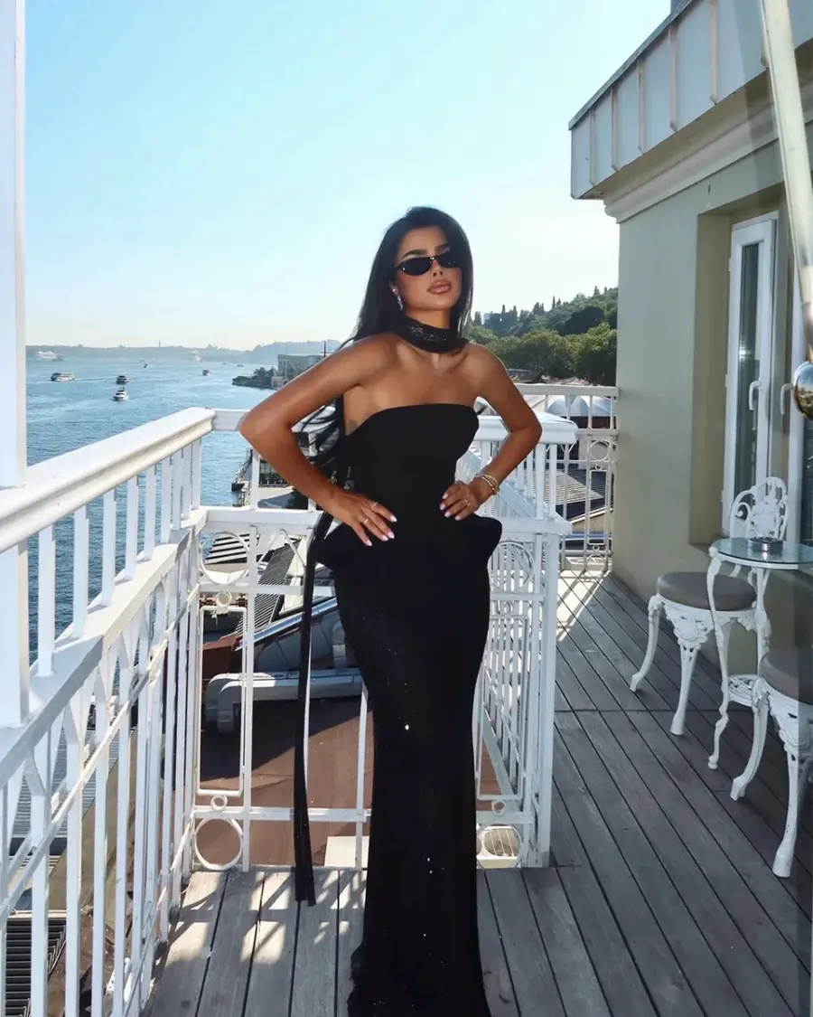 Dvodjelni set Viona  - crni - Slika 3