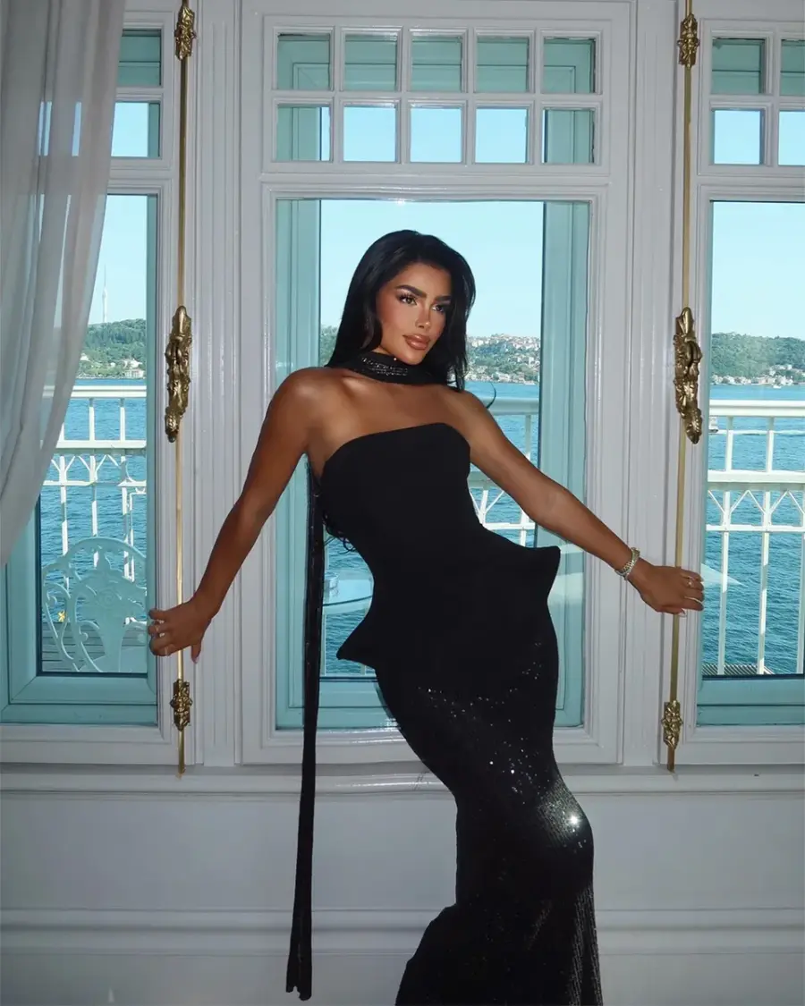 Dvodjelni set Viona  - crni - Slika 2