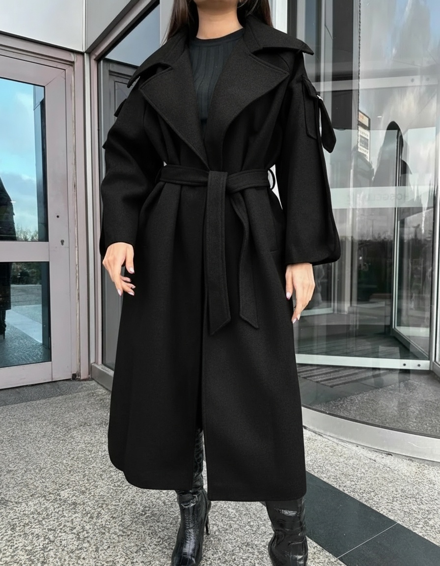 Kaput Araminta - crni - Slika 2