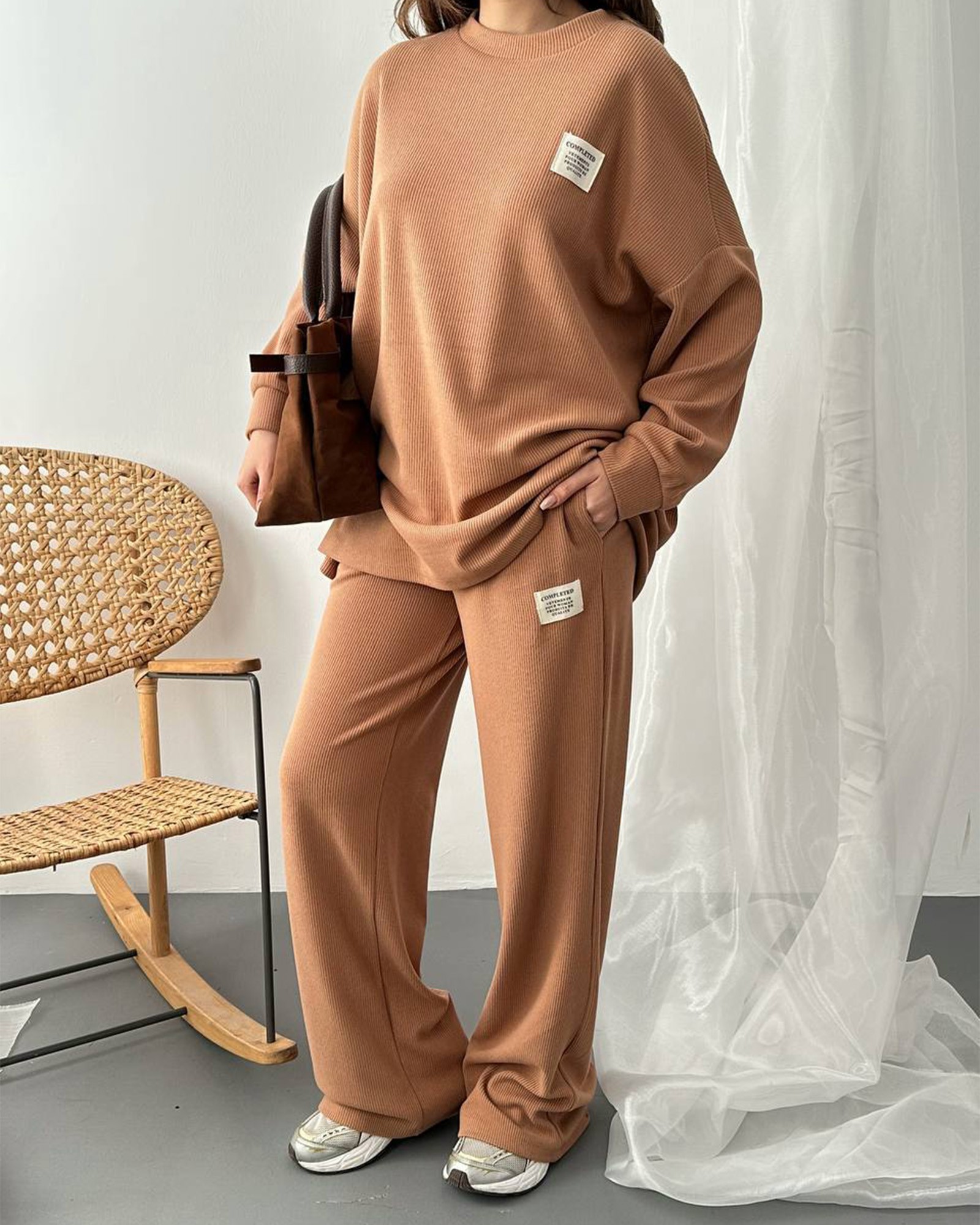 Dvodjelni set Nalini - camel