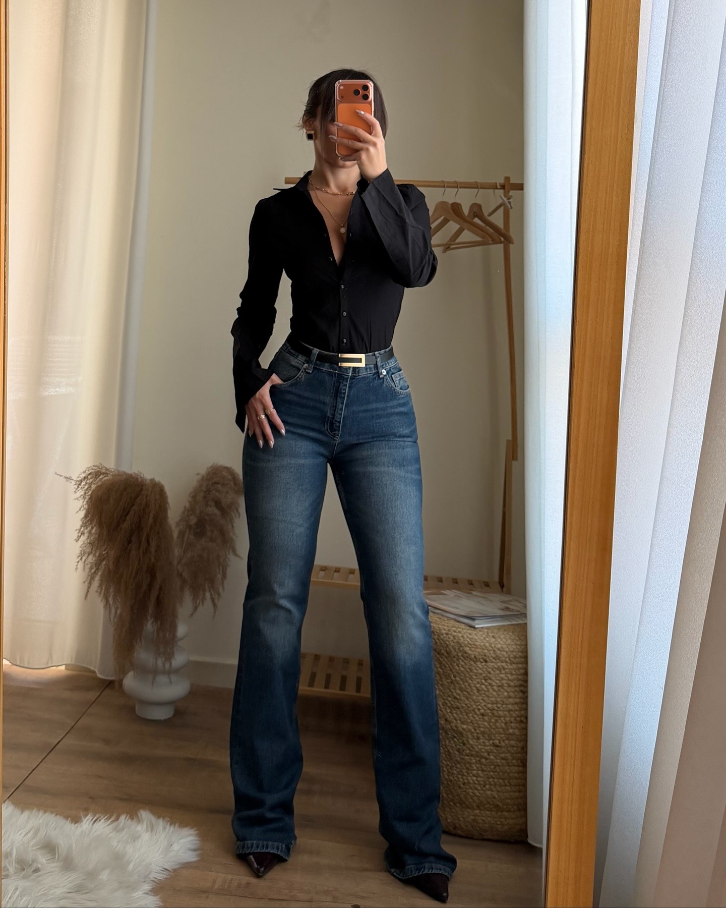 Košulja Bertie - crna - Slika 4