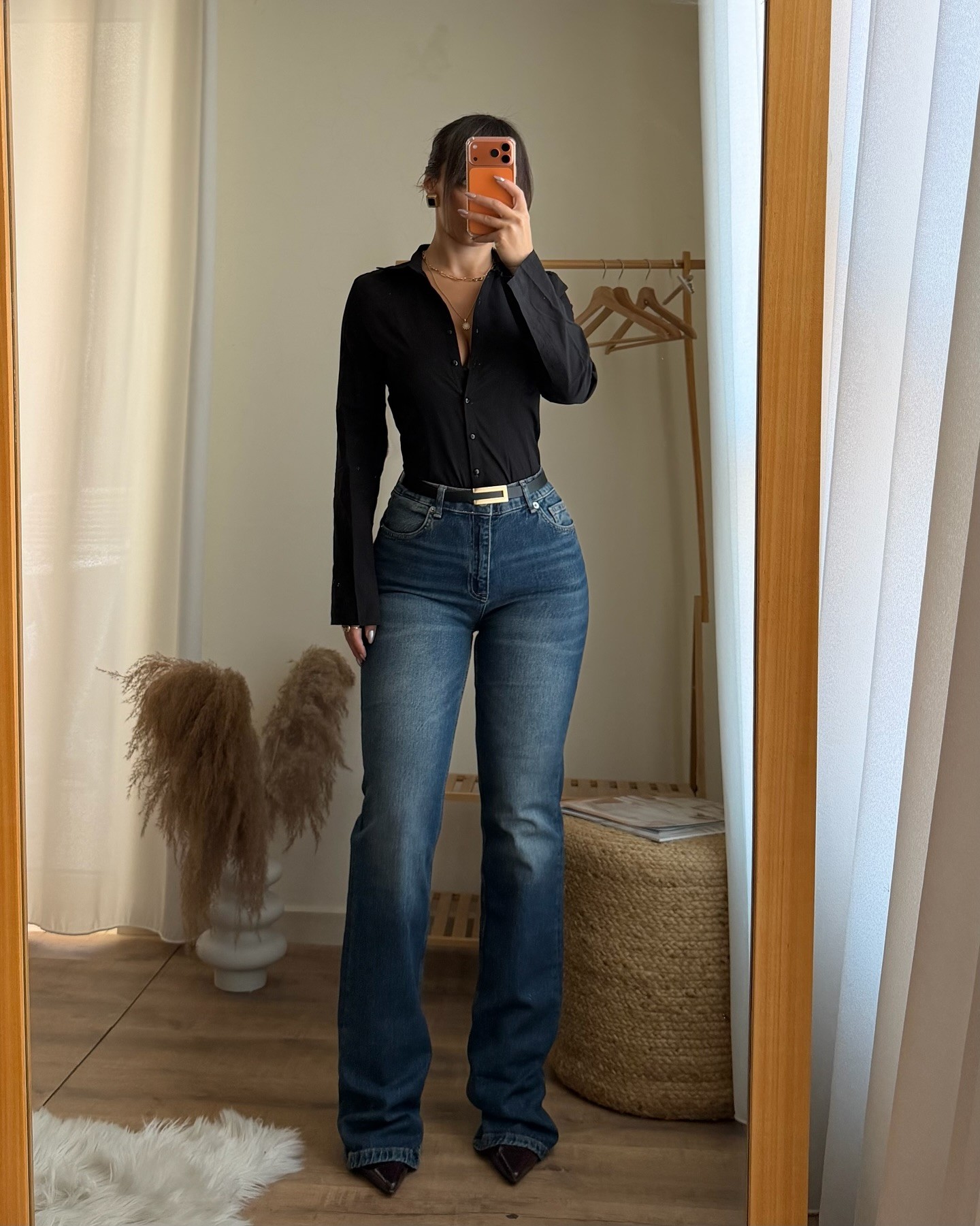 Košulja Bertie - crna - Slika 2