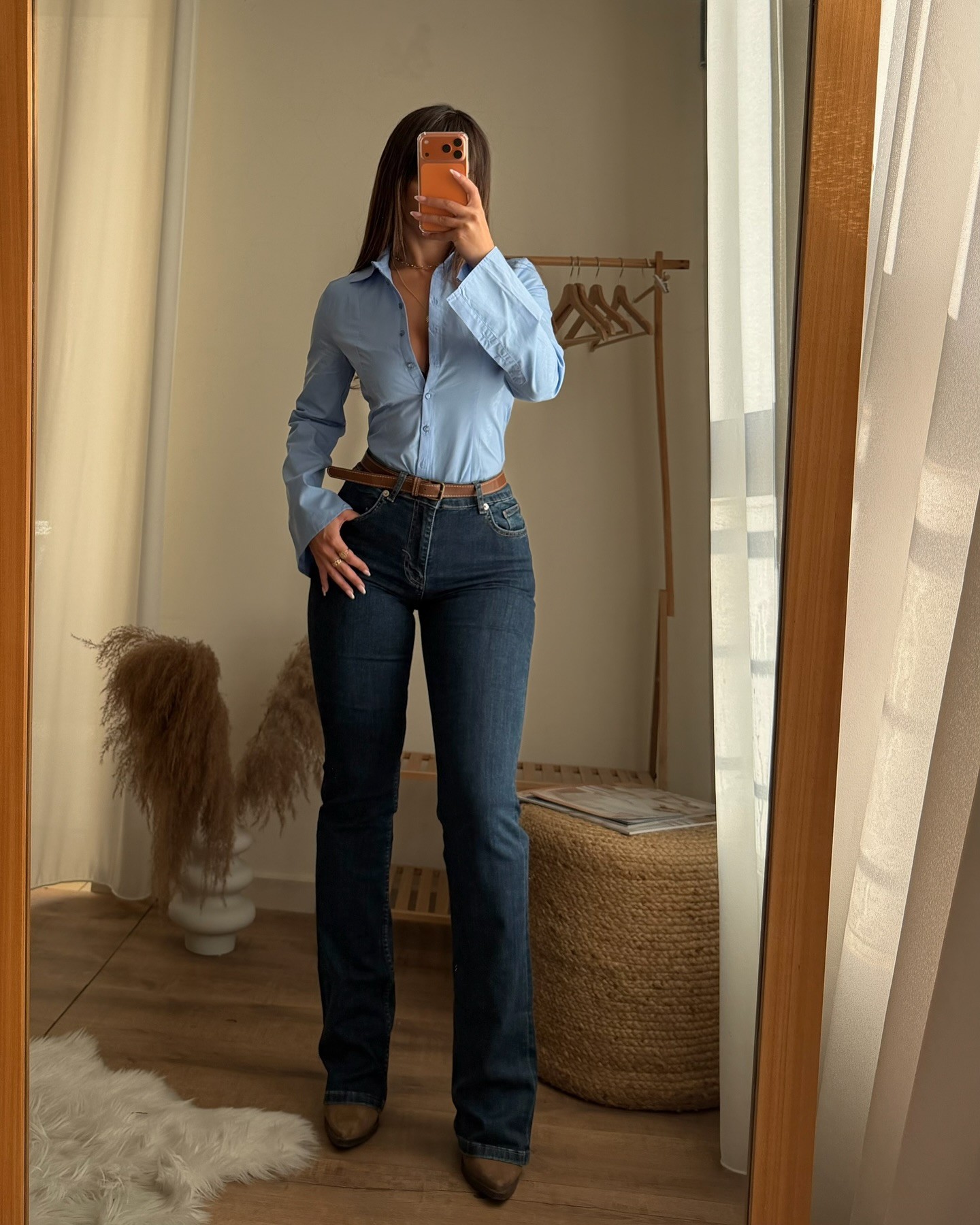 Košulja Bertie - plava - Slika 4