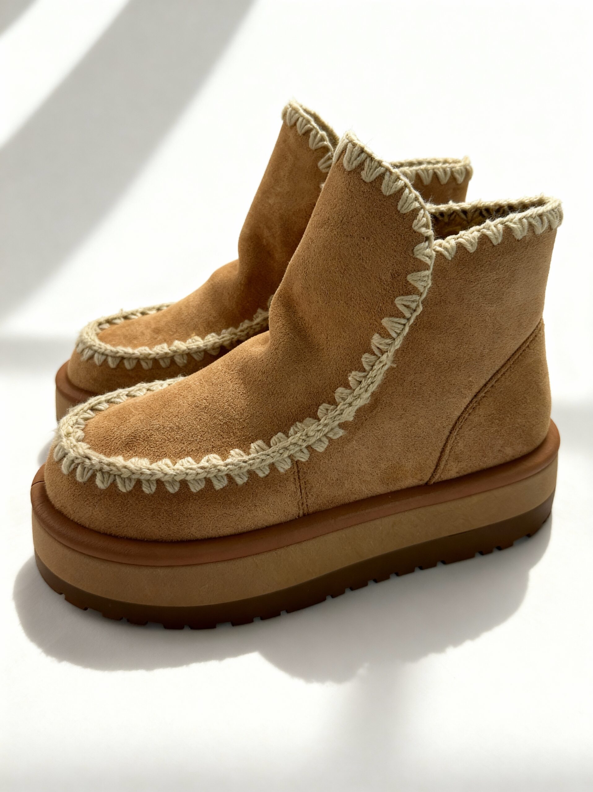Čizme FluffStep - camel