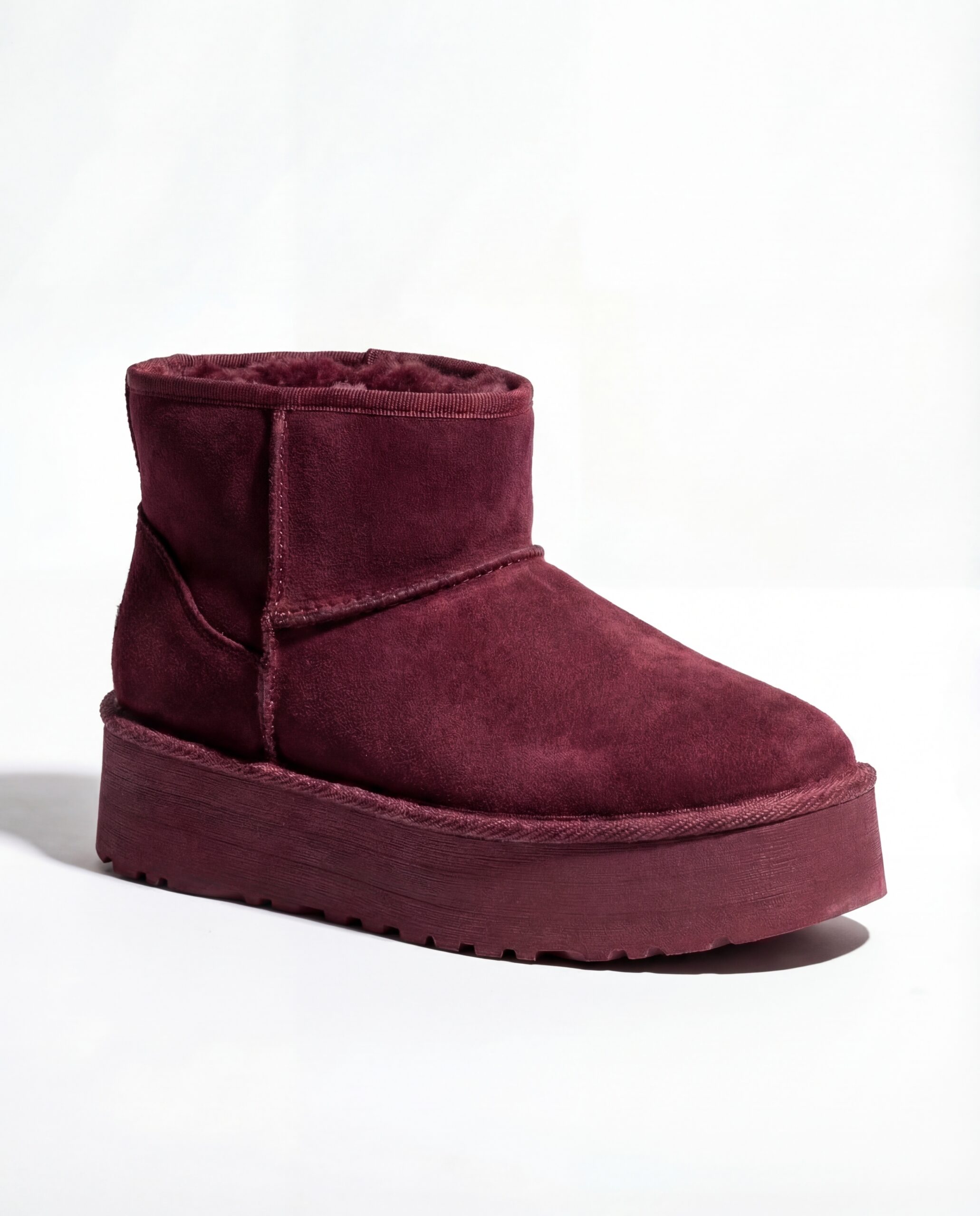 Čizme Velora - bordo - Slika 2