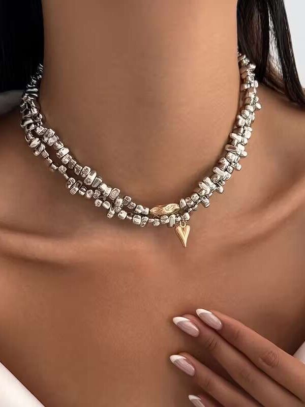 Set 2 lančića Candy - silver