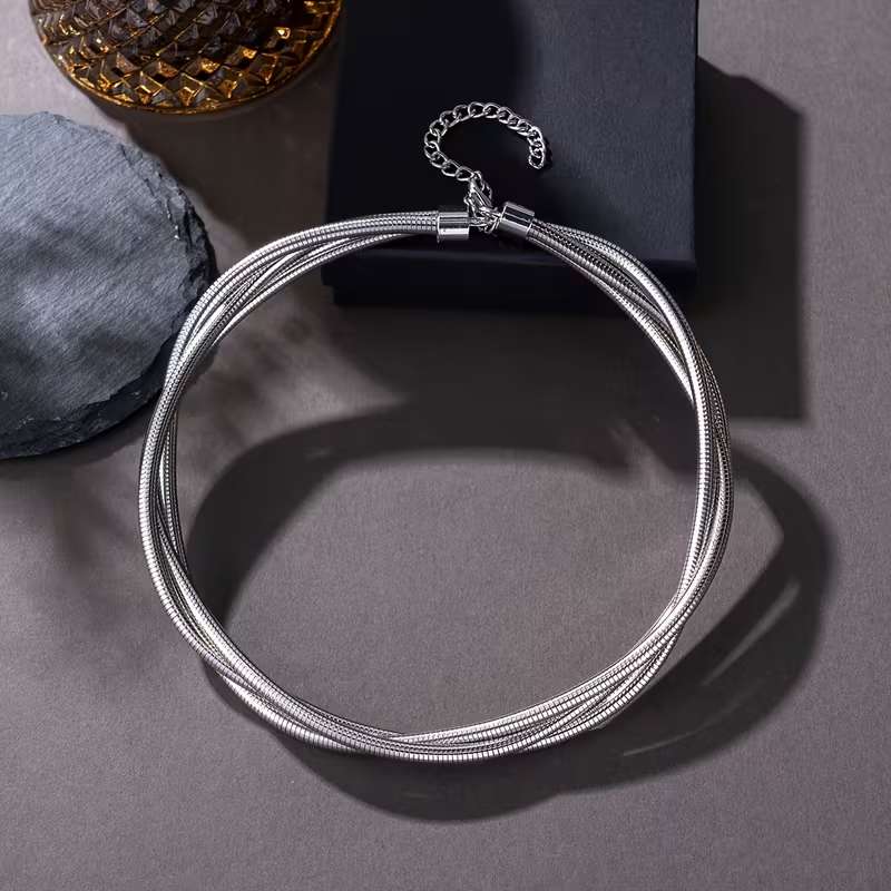 Ogrlica Grace - silver