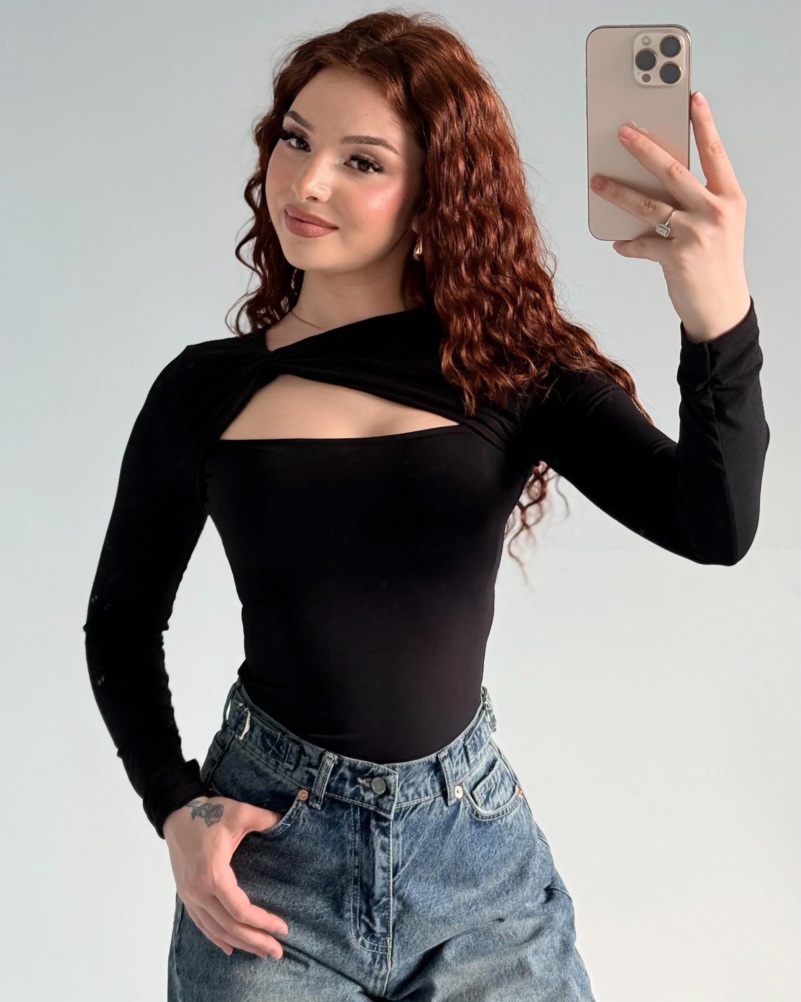 Majica Lovent - crna - Slika 2