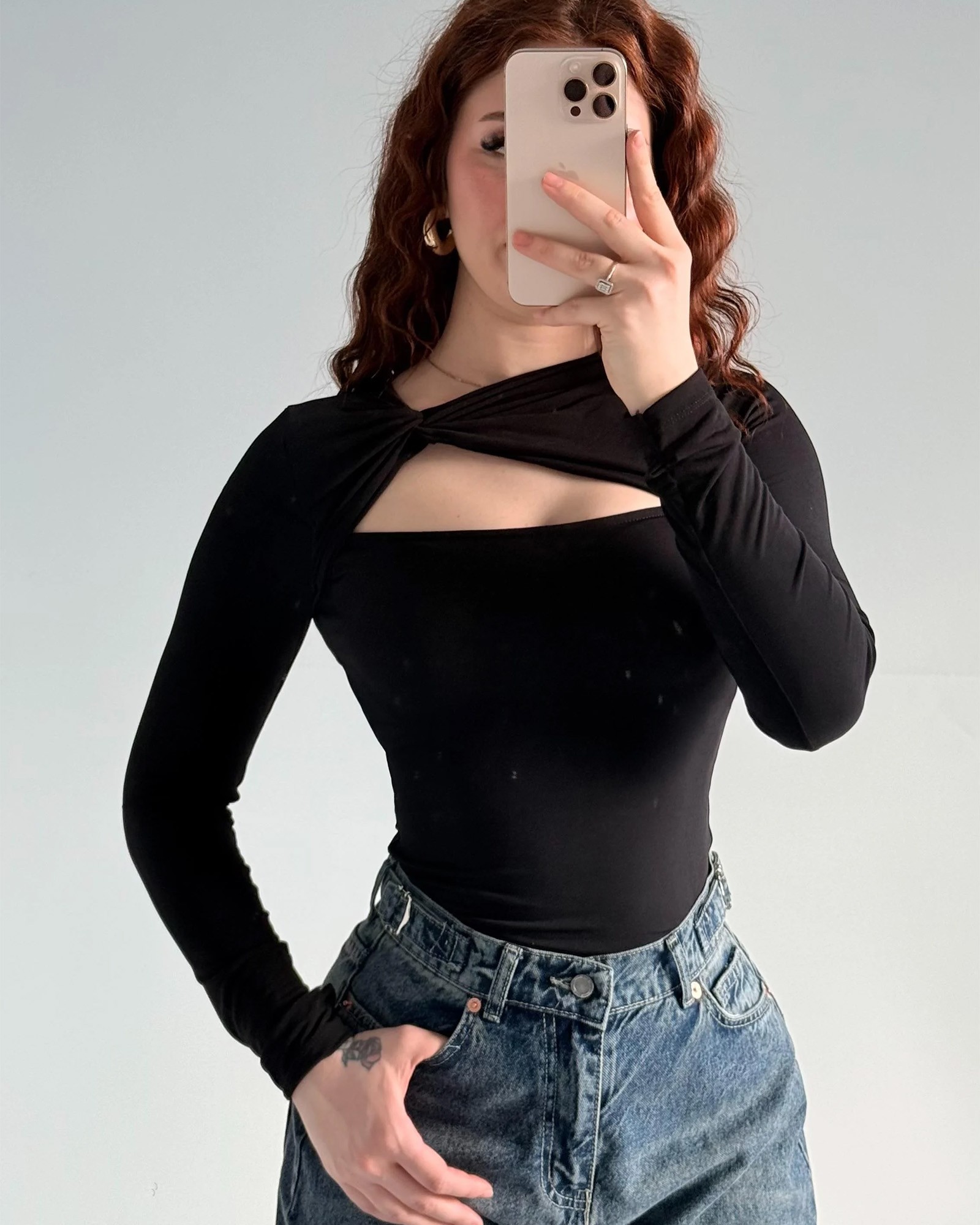 Majica Lovent - crna