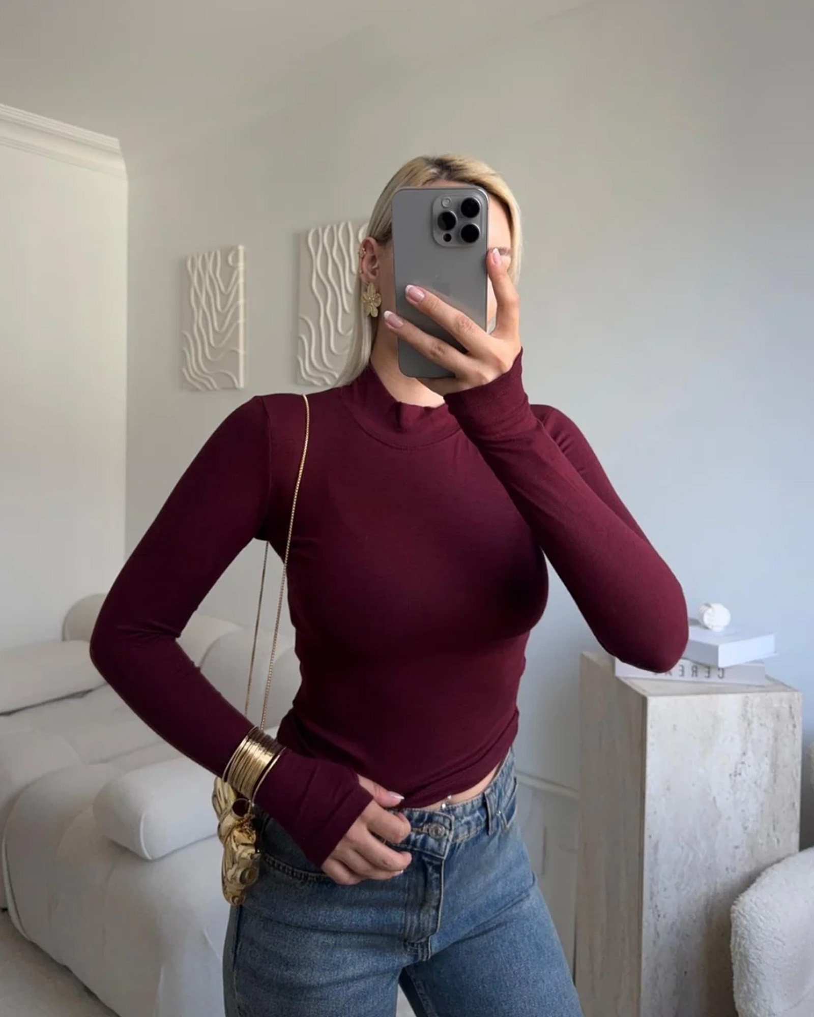 Rolka Albora - bordo - Slika 2