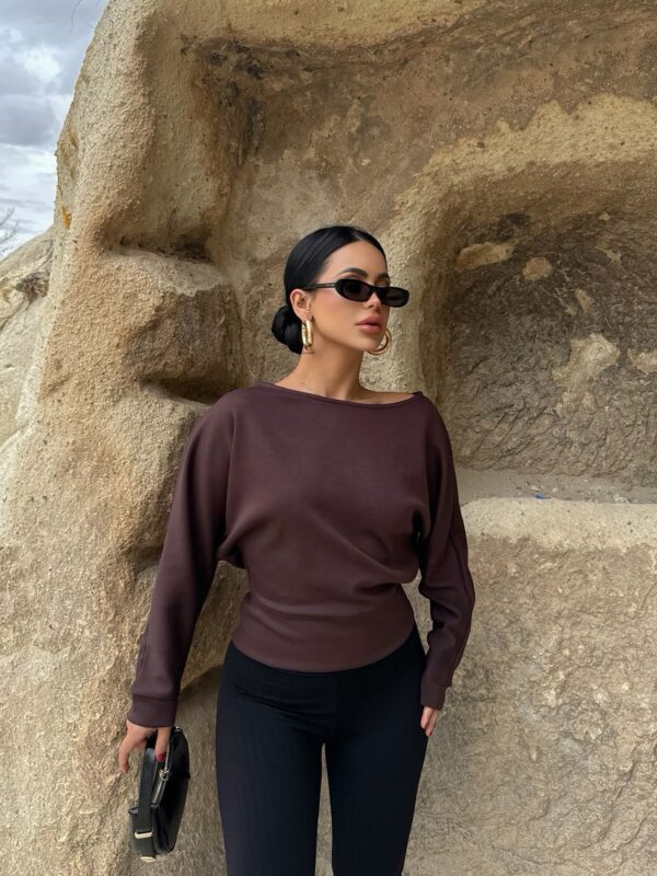 Majica Indie - smeđa