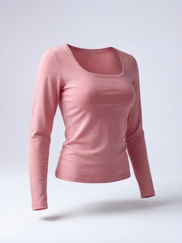 Basic pamučna majica Tara - roza