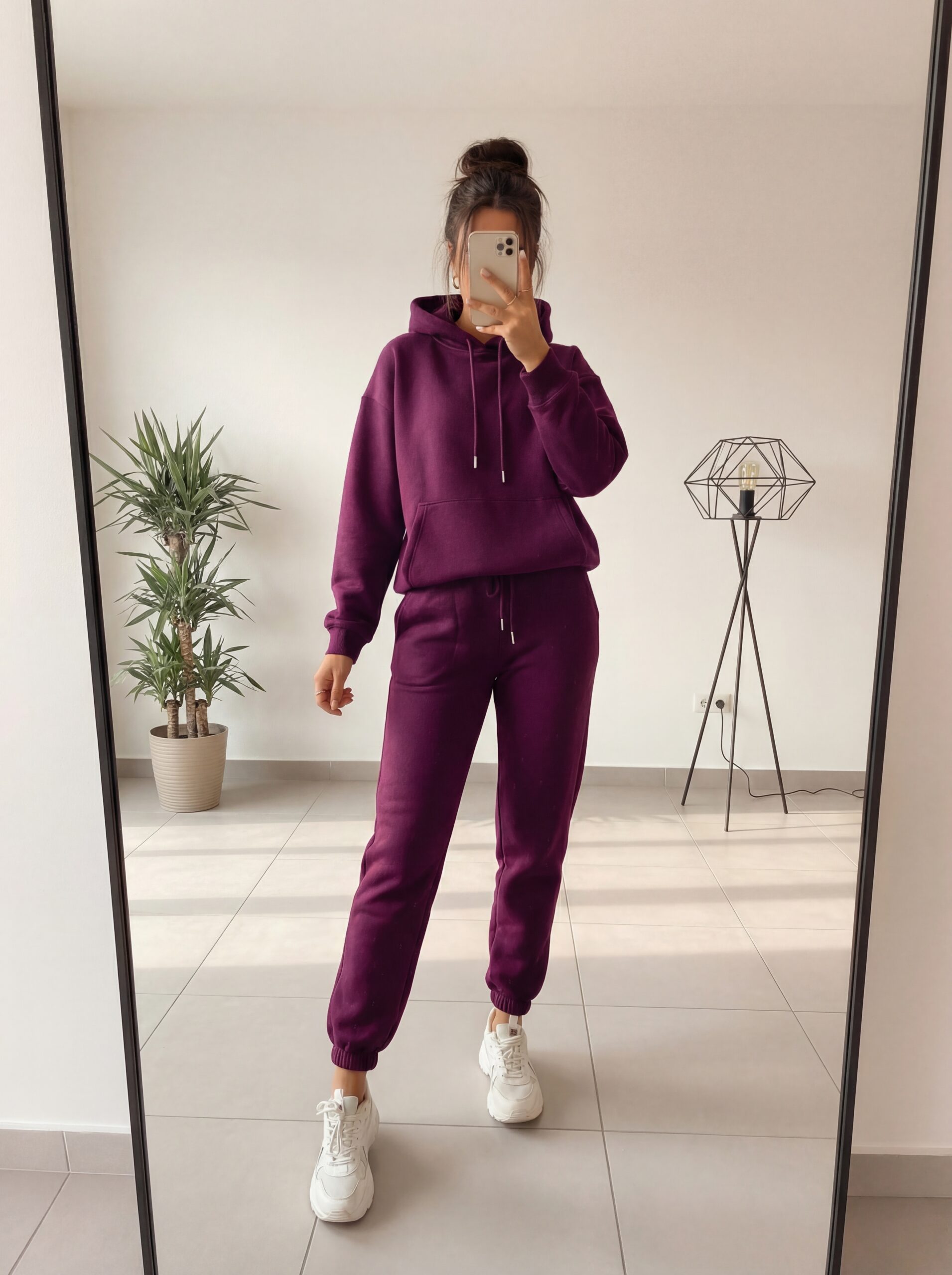 Dvodjelna termo trenerka Verali - ljubičasta