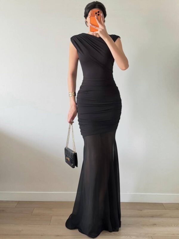 Maxi haljina Wintra - crna