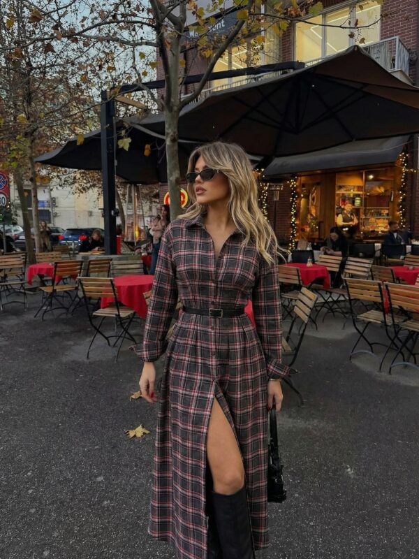 Midi haljina Emery - antracit