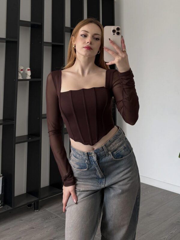 Majica Reese - smeđa