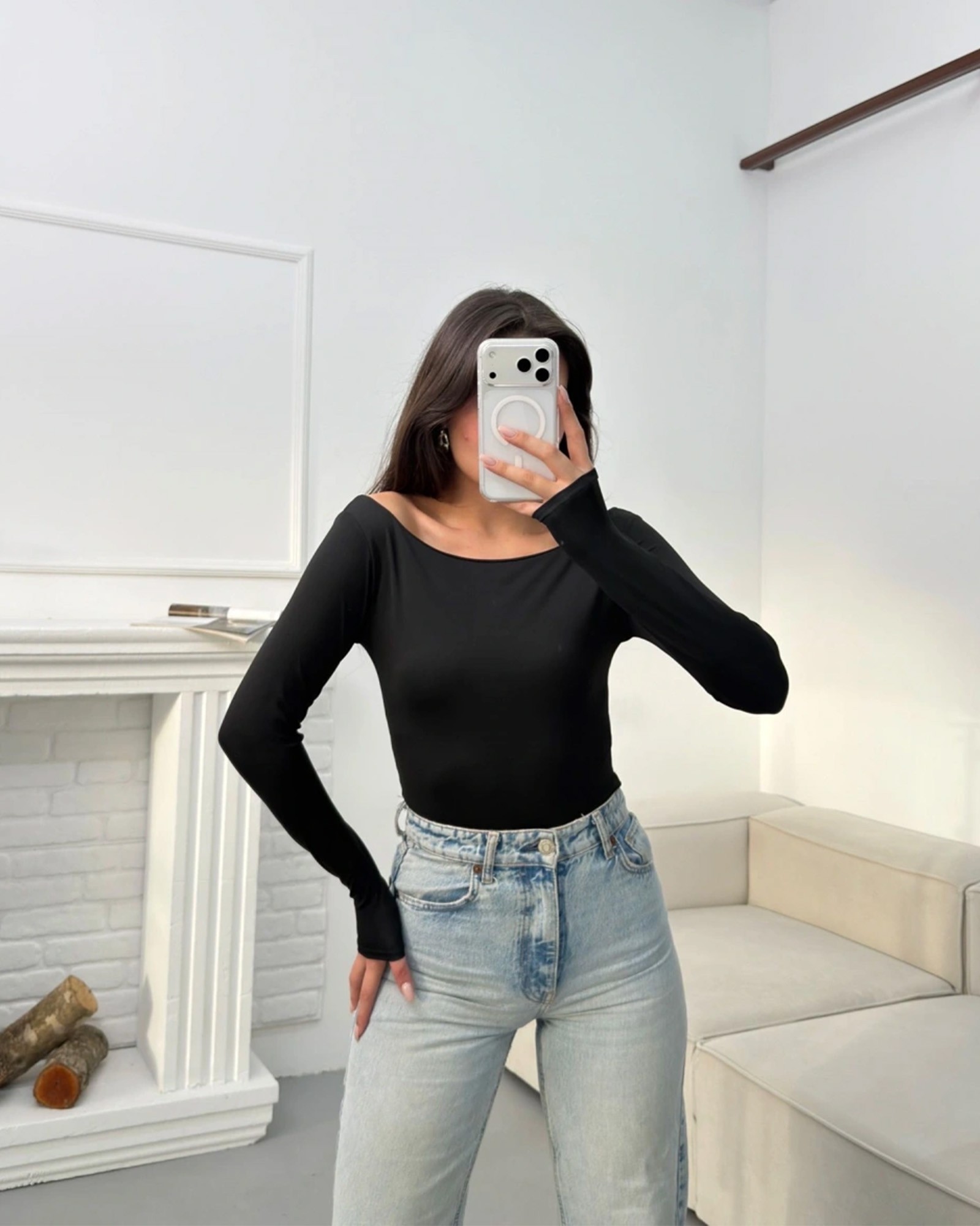 Body Riona - crni 4 Body Riona - crni - Slika 4