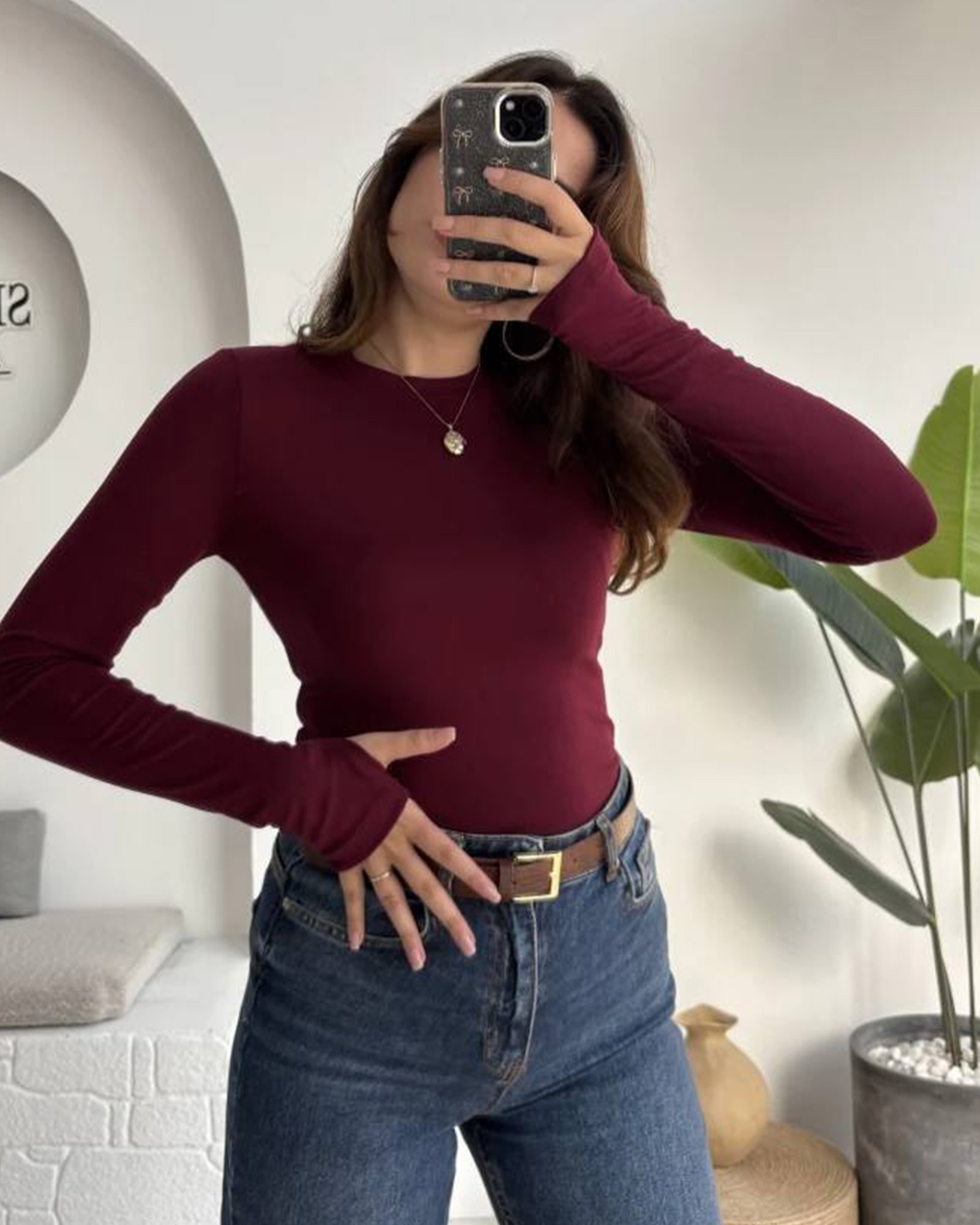 Majica Coco - bordo 2 majica