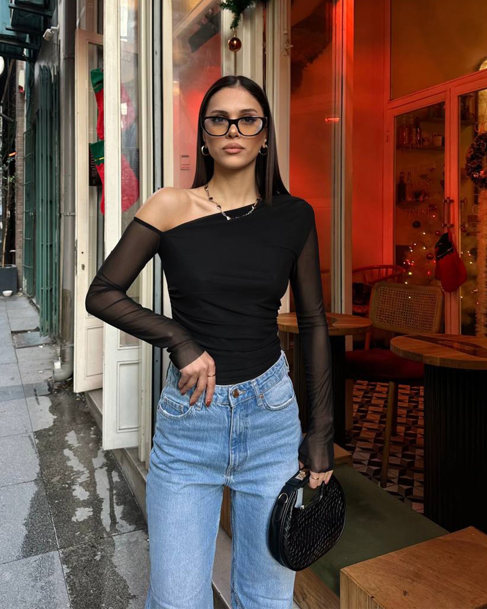 Majica Lorina - crna 1 majica