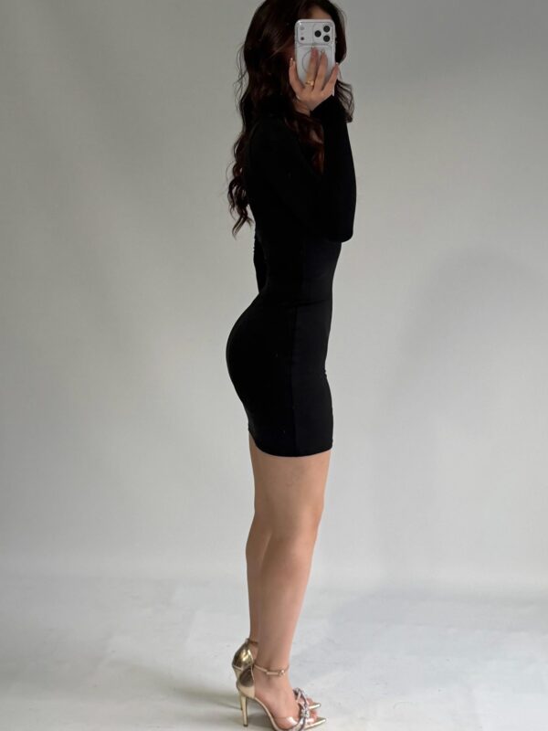 Mini haljina Breta - crna 7 Lunatik