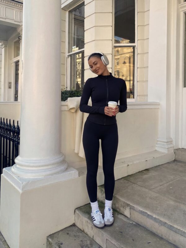 Dvodjelni set Melvina - crni