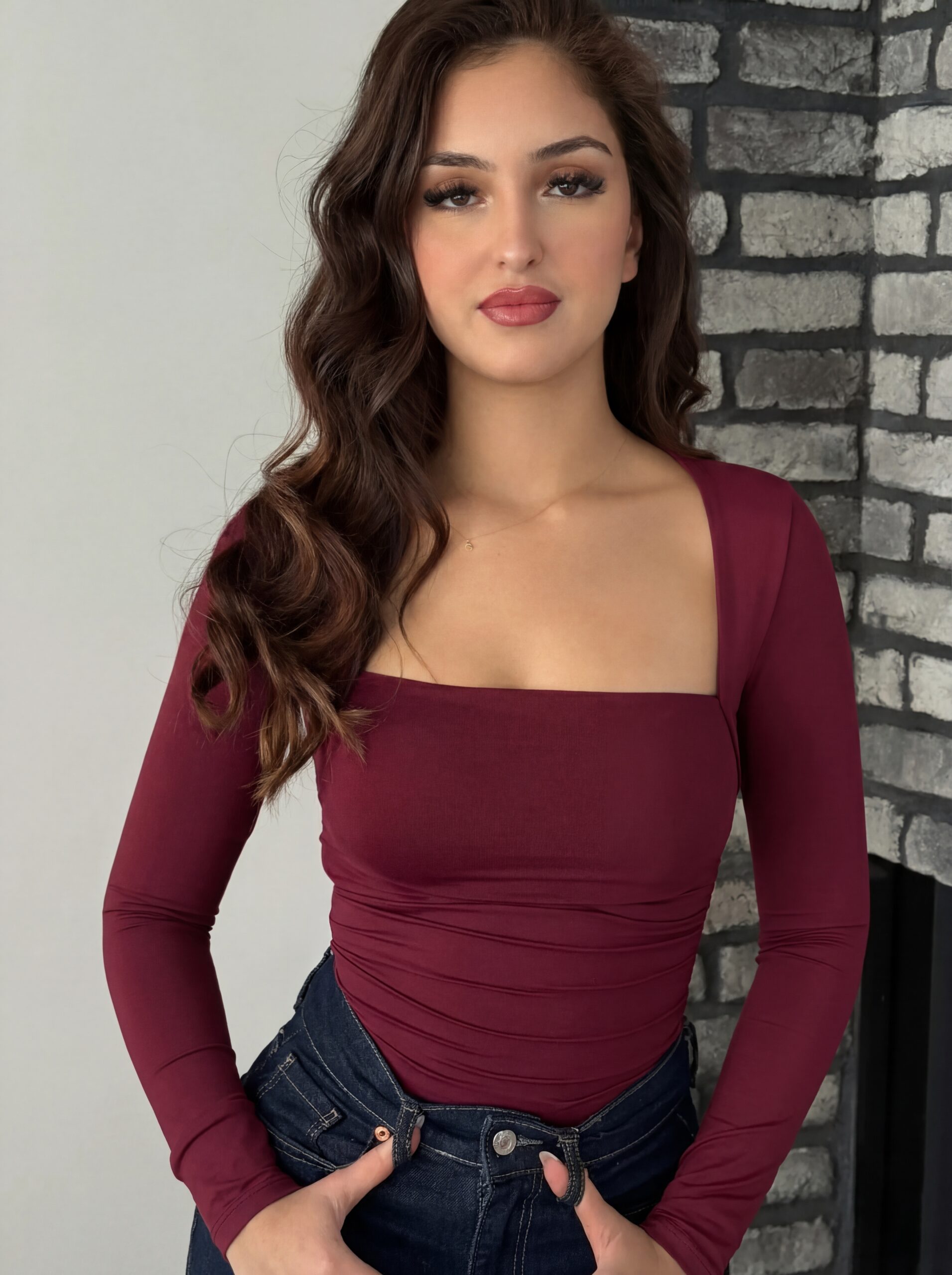 Majica Vitela - bordo 1 majica