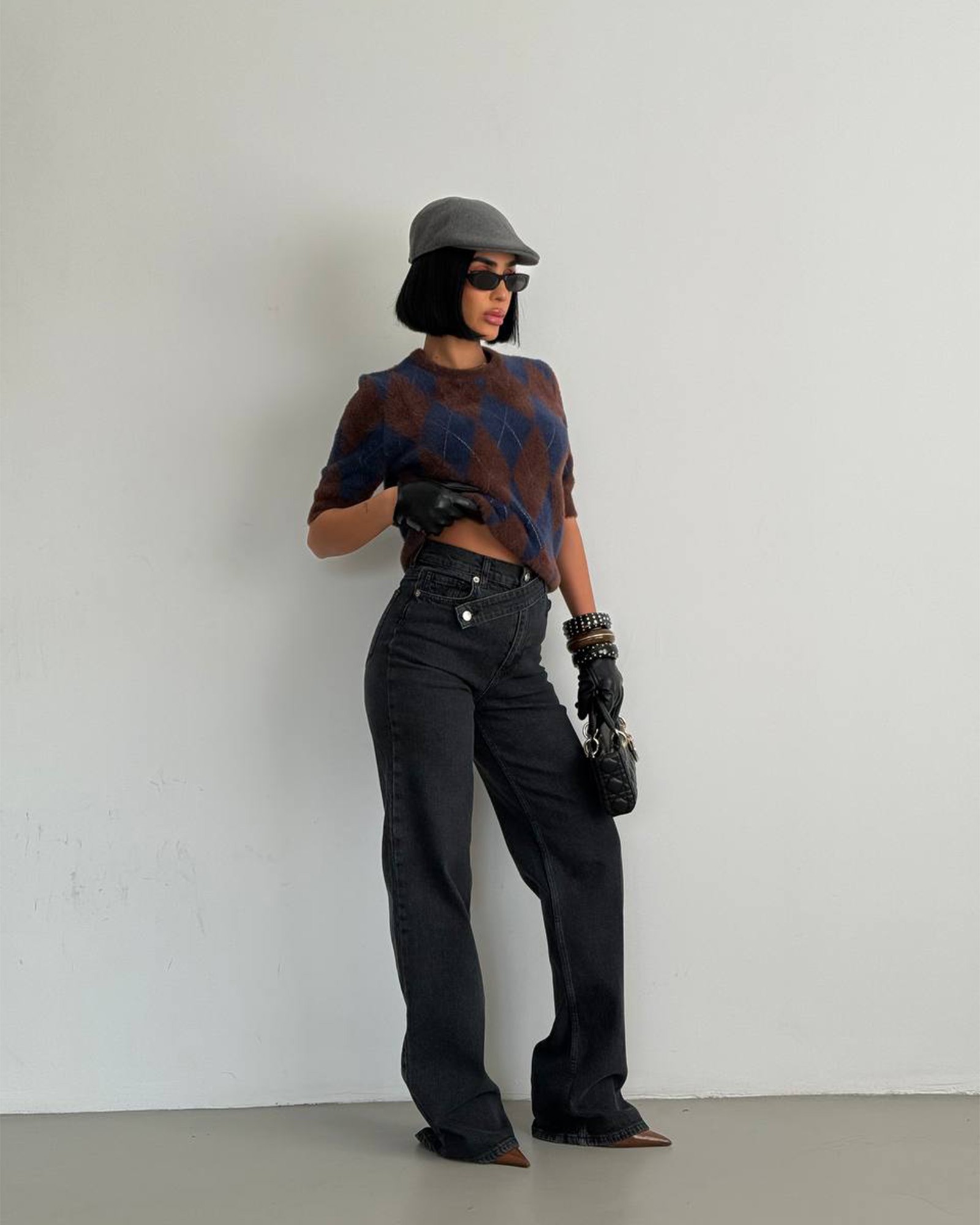 Farmerice na koso kopčanje Felipe - sive 4 Farmerice na koso kopčanje Felipe - sive - Slika 4