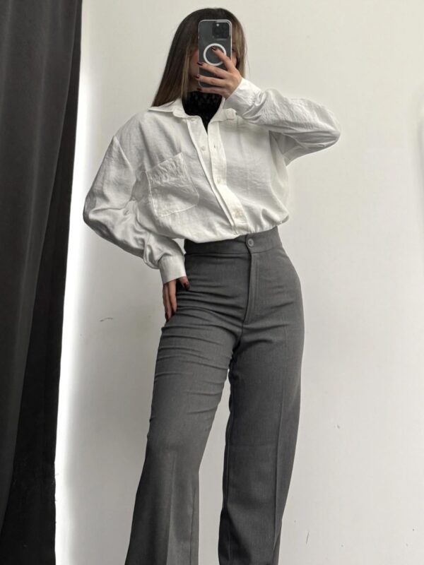 Palazzo hlače Serenze - antracit 5 Lunatik